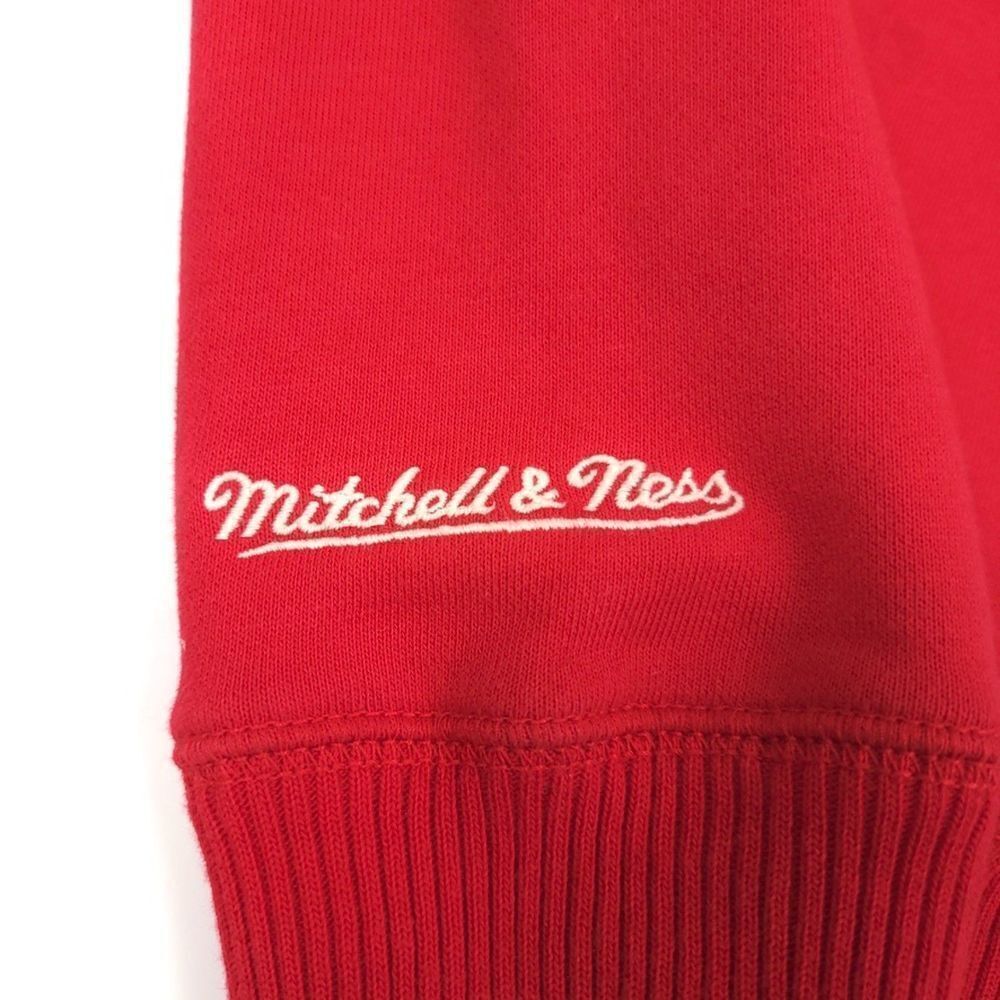 Mitchell And Ness Distressed Throwback Fleece Zip… - image 6